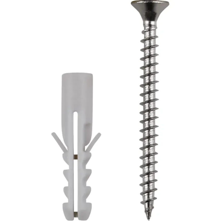 KARWEI Basisplug 6x30mm+uni 4x45 RVS 10ST