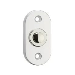 Intercoms & Deurbellen|Elektronische Beveiliging > KARWEI beldrukker ovaal aluminium