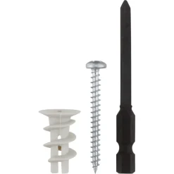 KARWEI Gips plug 6x22mm+uni ck 4x40 25ST + bit