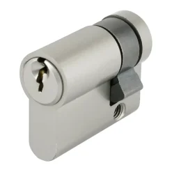 Cilinders|Cilinders > KARWEI halve profielcilinder nikkel 30/10 mm