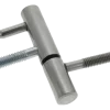 KARWEI Inboorpaumelle 75 mm vernikkeld - 2 stuks