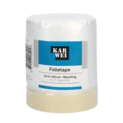 Dekkleden & Afdekfolies > KARWEI 2-in-1 folietape 35 m x 45 cm
