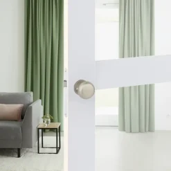 Deurbeslag Binnendeur|Deurklinken > KARWEI knopkruk rond rozet RVS look messing