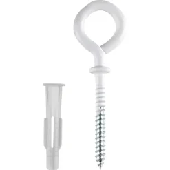 KARWEI kraagplug 6x36mm+schr.Schroefoog 4,5x70mm 2ST