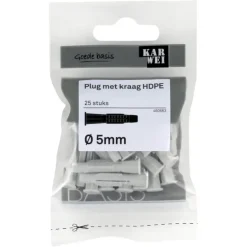 KARWEI kraagplug 5x30mm 25ST