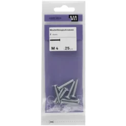 KARWEI meubelknopschroef M4x25 mm (8 stuks)