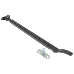 KARWEI raamuitzetter zwart 30 cm buitendraaiend