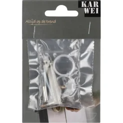 Deurbeslag Buitendeur|Deur Accessoires > KARWEI renovatieset nikkel