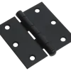 Scharnieren|Deurscharnieren > KARWEI Scharnier met losse pen 75x75 mm zwart - 2 stuks