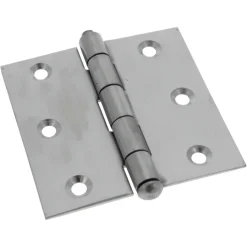 Scharnieren|Deurscharnieren > KARWEI Scharnier 75x75mm RVS