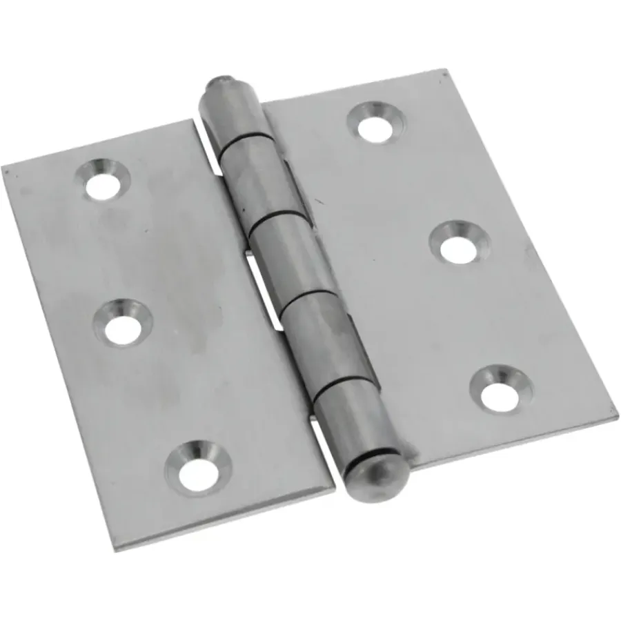 Scharnieren|Deurscharnieren > KARWEI Scharnier 75x75mm RVS
