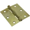 Scharnieren|Deurscharnieren > KARWEI Scharnier 75x75mm vermessingd - 3 stuks