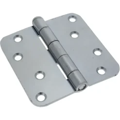 Scharnieren|Deurscharnieren > KARWEI Scharnier 90x90 mm verzinkt met afgeronde hoeken
