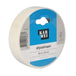 Afplaktape > KARWEI schilderstape 25 m x 25 mm