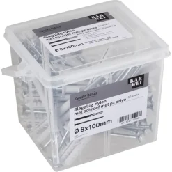 KARWEI slagplug 8x100mm / 4,8x105mm 50ST