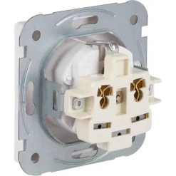Inbouw Schakelmateriaal|Stopcontacten & Overige Contactdozen > KARWEI Solis enkel wandcontactdoos wit
