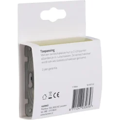 Schakelaars|Stopcontacten & Overige Contactdozen > KARWEI Solis serieschakelaar antraciet
