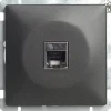 Inbouw Schakelmateriaal|Stopcontacten & Overige Contactdozen > KARWEI Solis Wandcontactdoos UTP Antraciet