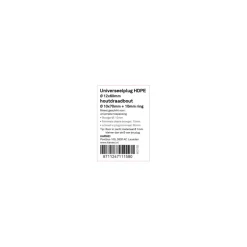 KARWEI uni-plug 12x60mm+hdb 10x70mm+ring 2ST