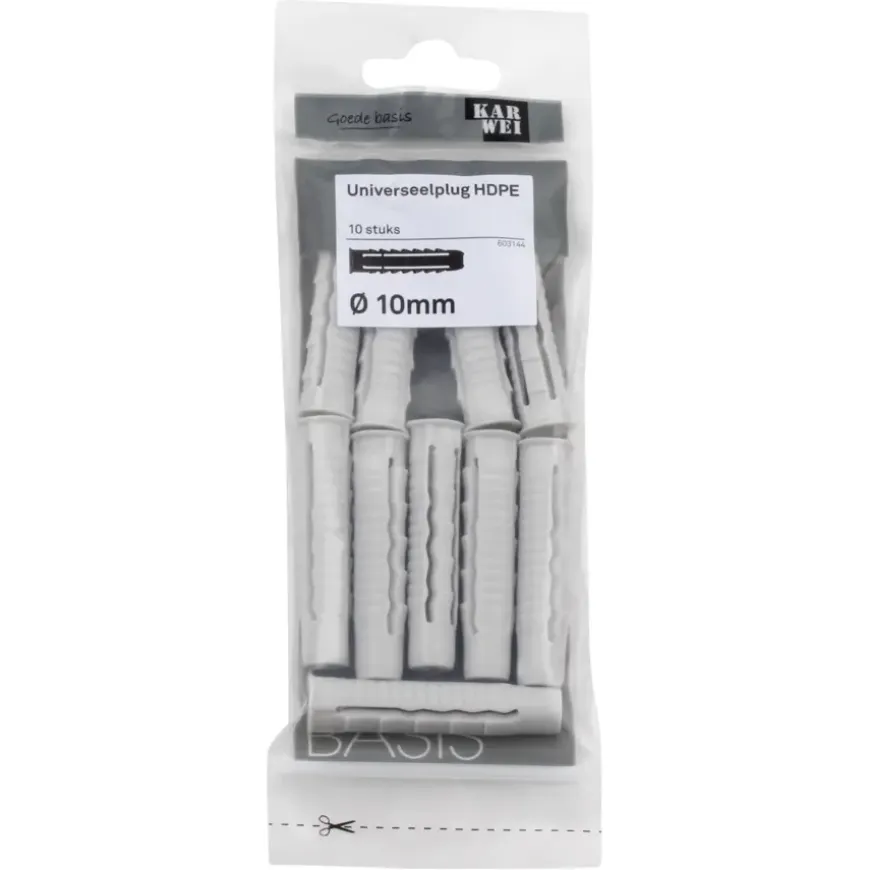 KARWEI uni-plug 10x50mm 10ST