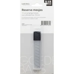 Messen > KARWEI vervangmesjes afbreekmes 18 mm