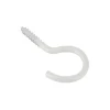 KARWEI Waslijnhaken wit 4,8mm - 80mm 4st.