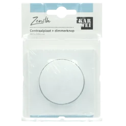 Dimmers|Inbouw Schakelmateriaal > KARWEI Zenith centraalplaat dimmer wit