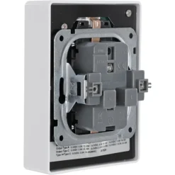 Inbouw Schakelmateriaal|Stopcontacten & Overige Contactdozen > KARWEI Zenith Dubbel Stopcontact Geaard met USB A+C Wit