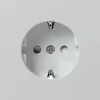 Inbouw Schakelmateriaal|Stopcontacten & Overige Contactdozen > KARWEI Zenith enkel wandcontactdoos wit