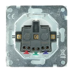 Inbouw Schakelmateriaal|Stopcontacten & Overige Contactdozen > KARWEI Zenith enkel wandcontactdoos wit