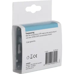 Inbouw Schakelmateriaal|Stopcontacten & Overige Contactdozen > KARWEI Zenith Wandcontactdoos UTP Wit
