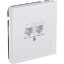 Inbouw Schakelmateriaal|Stopcontacten & Overige Contactdozen > KARWEI Zenith Wandcontactdoos UTP Wit