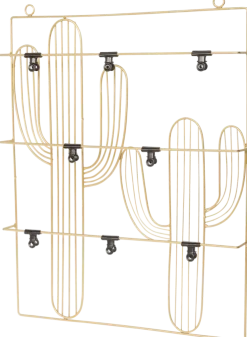 Klembord Cactus goud 40x52 cm (bxh)
