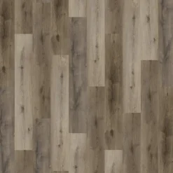 Kleurstaal click PVC Basic grijs/bruin eiken houtlook