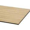 Akoestische Wandpanelen|Kleurstalen > CanDo Kleurstaal lattenwand Decowall Acoustic Curve naturel eiken 25x30cm