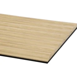 Akoestische Wandpanelen|Kleurstalen > CanDo Kleurstaal lattenwand Decowall Acoustic Curve naturel eiken 25x30cm