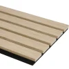 Akoestische Wandpanelen|Kleurstalen > CanDo Kleurstaal lattenwand Decowall Advanced natuur eiken 25x30cm
