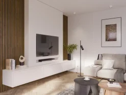 Akoestische Wandpanelen|Kleurstalen > CanDo Kleurstaal lattenwand Decowall Acoustic rustiek eiken 25x30cm