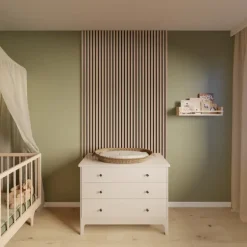 Akoestische Wandpanelen|Kleurstalen > CanDo Kleurstaal lattenwand Decowall Acoustic natuur eiken 25x30cm