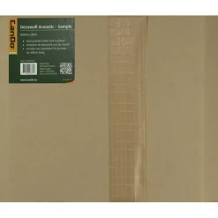 Akoestische Wandpanelen|Kleurstalen > CanDo Kleurstaal lattenwand Decowall Acoustic natuur eiken 25x30cm