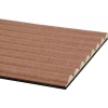 Akoestische Wandpanelen|Kleurstalen > CanDo Kleurstaal lattenwand Decowall Acoustic Curve terra 25x30cm