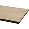 Akoestische Wandpanelen|Kleurstalen > CanDo Kleurstaal lattenwand Decowall Acoustic Blend naturel eiken 25x30cm