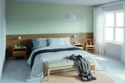 Kleurstalen|Wandpanelen > CanDo Kleurstaal lattenwand Decowall Essential brons eiken 25x30cm