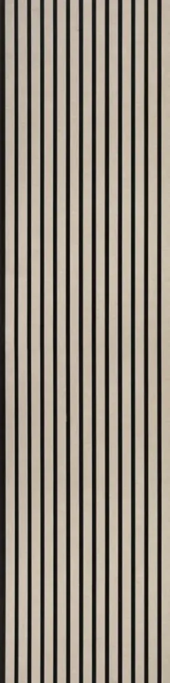 Akoestische Wandpanelen|Kleurstalen > Silentlines Kleurstaal lattenwand vilt op vilt camel 20x30 cm