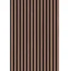 Akoestische Wandpanelen|Kleurstalen > Silentlines Kleurstaal lattenwand walnoot 20 x 30 cm
