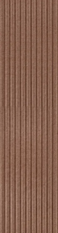 Akoestische Wandpanelen|Kleurstalen > Silentlines Kleurstaal viltpaneel met golf terra 20x30 cm