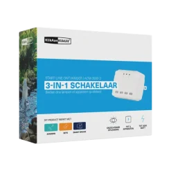 Draadloze Schakelaars|Schakelaars > KlikAanKlikUit Inbouwschakelaar 3-voudig ACM-3500