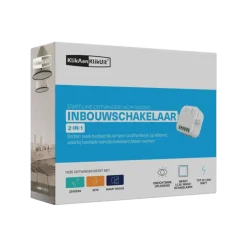 Draadloze Schakelaars|Schakelaars > KlikAanKlikUit Inbouwschakelaar ACM-3000H2 Wit