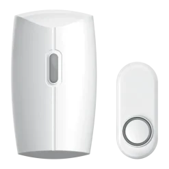 Intercoms & Deurbellen|Elektronische Beveiliging > KlikAanKlikUit Plug-in draadloze deurbelset ACDB-8000AC