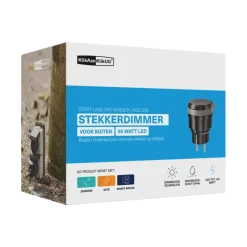 Dimmers|Smart Schakelmateriaal > KlikAanKlikUit Stekkerdoos AGC-200 inclusief Dimmer voor Buiten